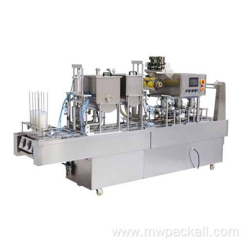 Automatic Drinking Water Plastic Cup Filling Capping Machine